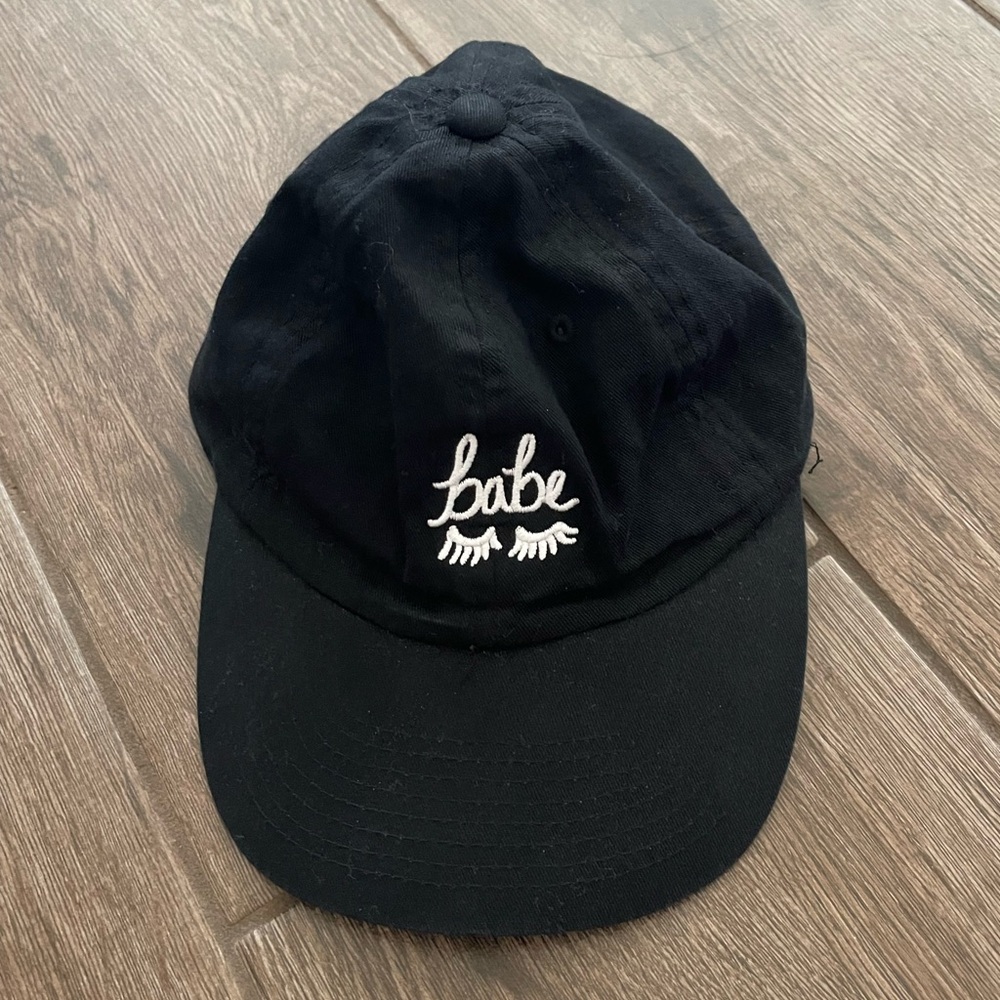 Women’s Urban Outfitters Babe Adjustable Black OS Hat